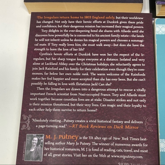 (6) Mixed set of YA Fantasy/Paranormal/historical/steampunk books various - Picture 5 of 10